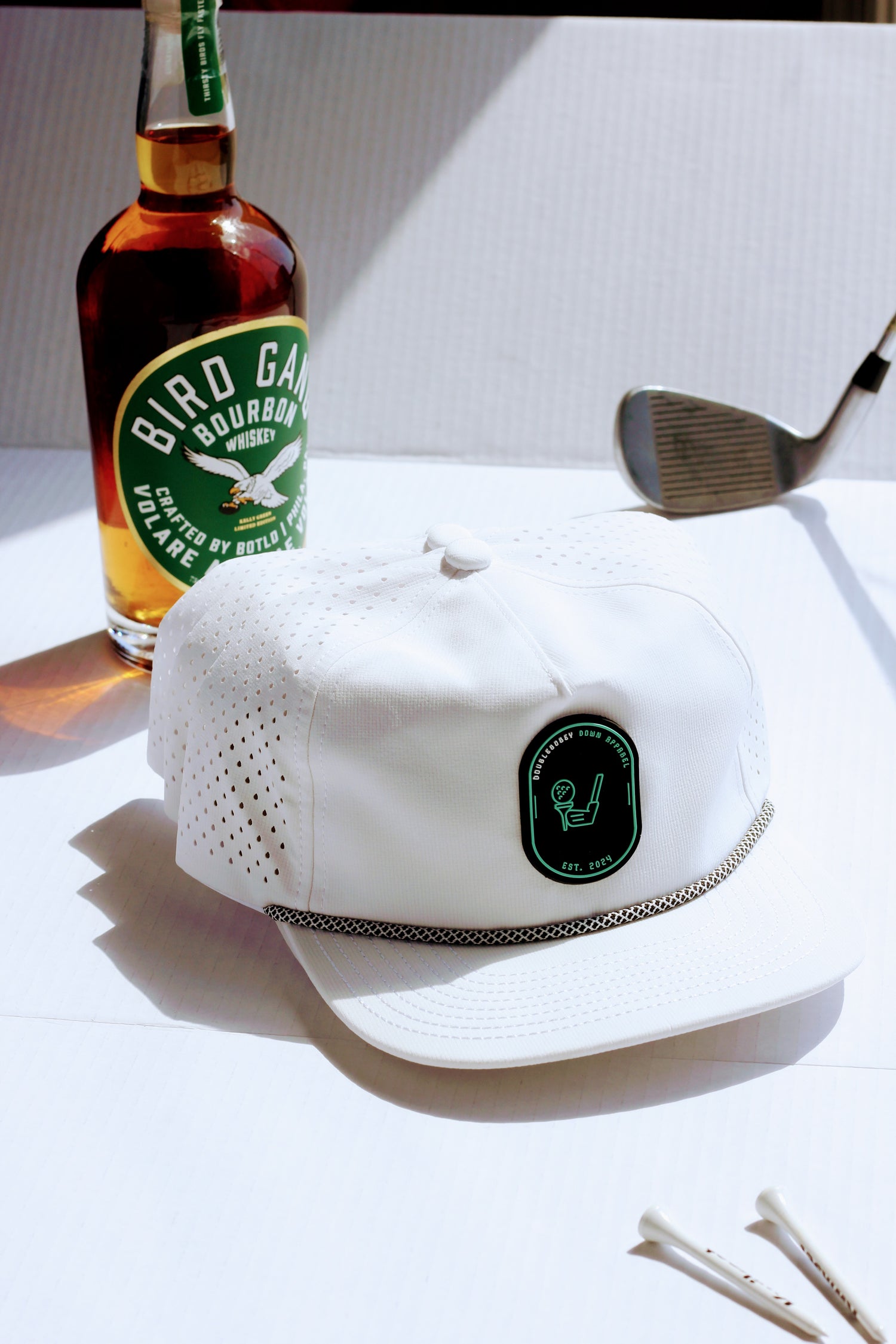 Double Bogey Hat With Golf Accessories