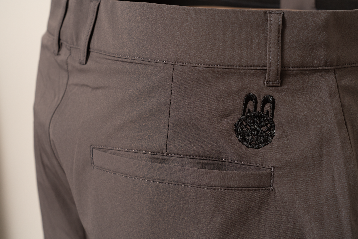 Gray Joggers - Back Pocket